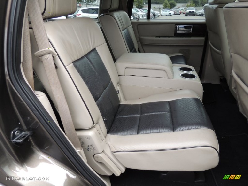 2008 Navigator Luxury - Stone Green Metallic / Stone/Black Piping photo #13