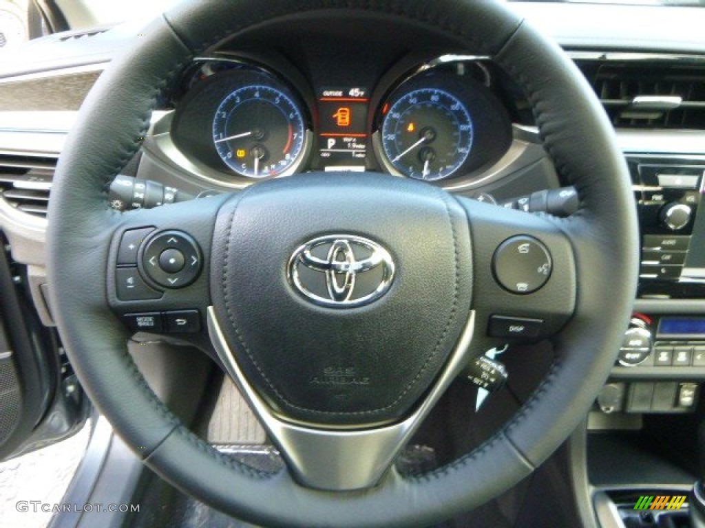 2014 Corolla S - Slate Metallic / Black photo #17