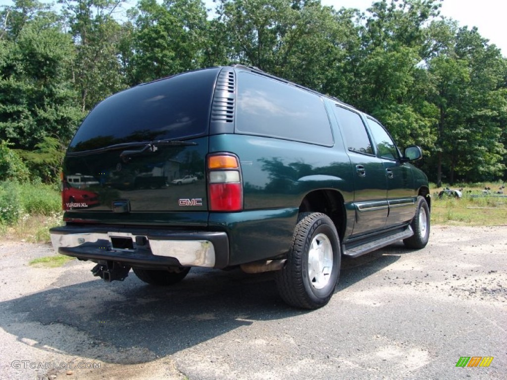 2004 Yukon XL 1500 SLT 4x4 - Polo Green Metallic / Pewter/Dark Pewter photo #5