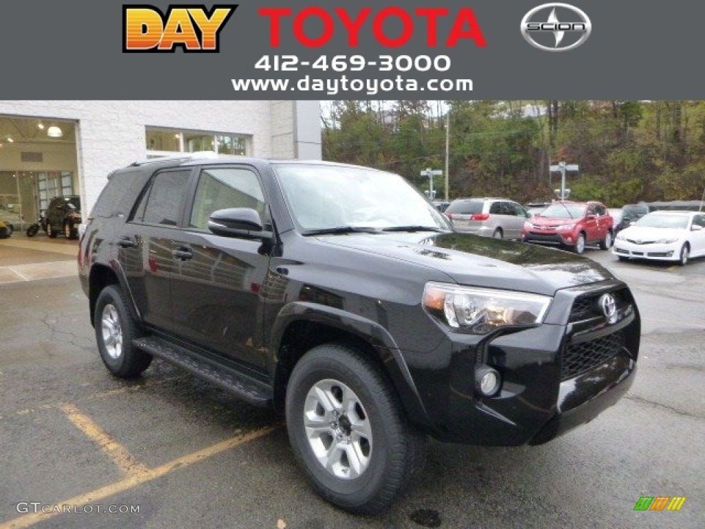 2014 4Runner SR5 4x4 - Black / Sand Beige photo #1