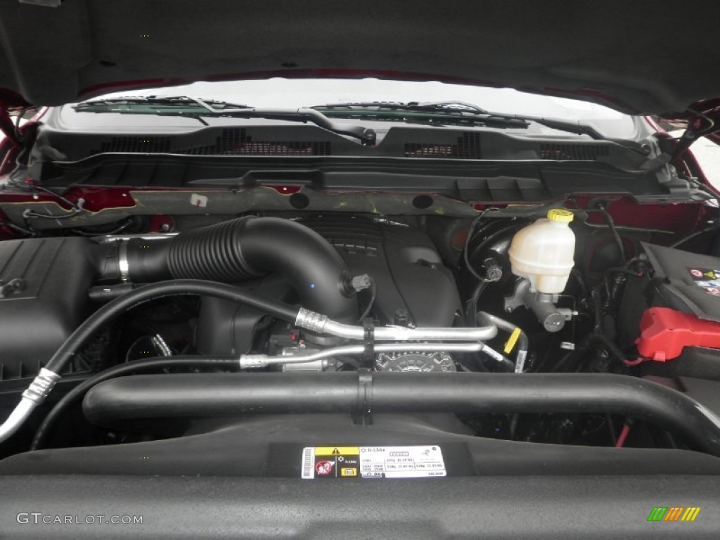 2014 Ram 1500 Sport Quad Cab 4x4 5.7 Liter HEMI OHV 16-Valve VVT MDS V8 Engine Photo #87099966