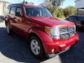 2008 Inferno Red Crystal Pearl Dodge Nitro SXT 4x4  photo #2