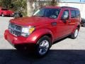 2008 Inferno Red Crystal Pearl Dodge Nitro SXT 4x4  photo #4