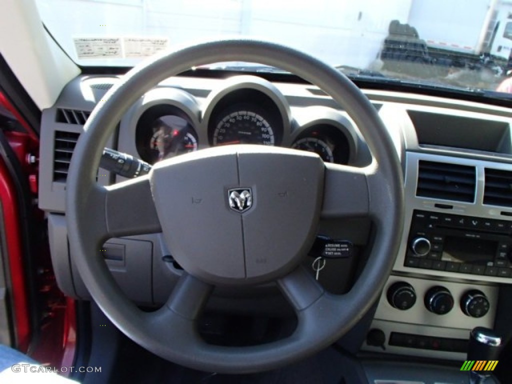 2008 Nitro SXT 4x4 - Inferno Red Crystal Pearl / Dark Khaki/Medium Khaki photo #18