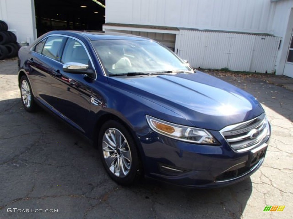 2012 Taurus Limited - Dark Blue Pearl / Light Stone photo #2