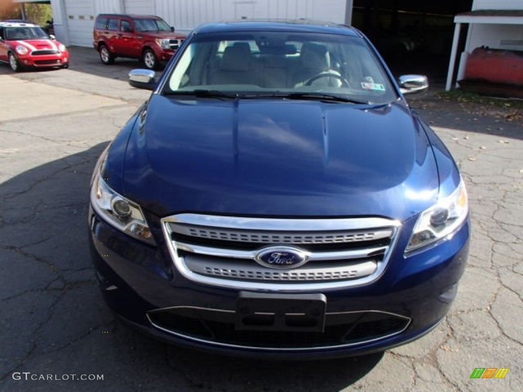 2012 Taurus Limited - Dark Blue Pearl / Light Stone photo #3