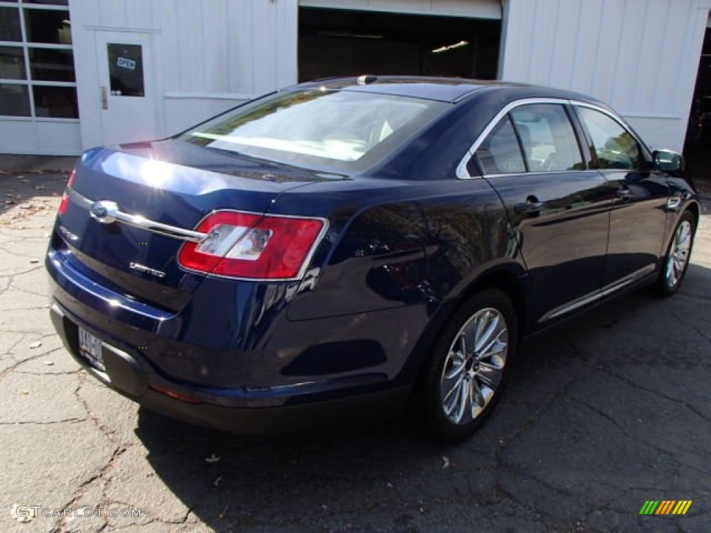 2012 Taurus Limited - Dark Blue Pearl / Light Stone photo #8
