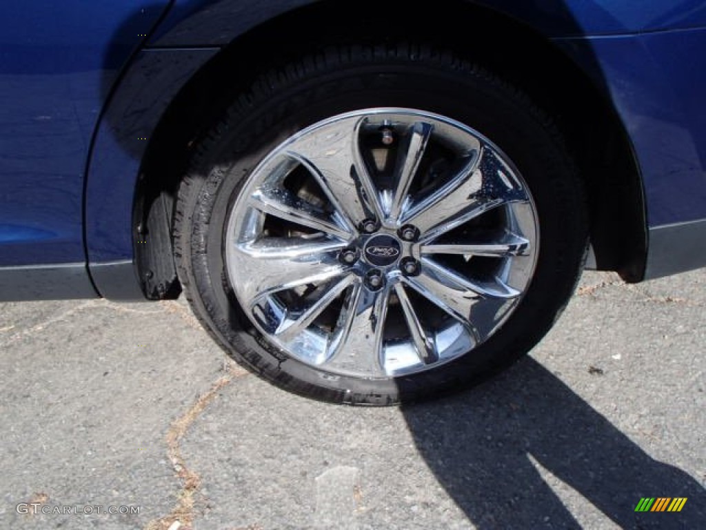 2012 Taurus Limited - Dark Blue Pearl / Light Stone photo #9