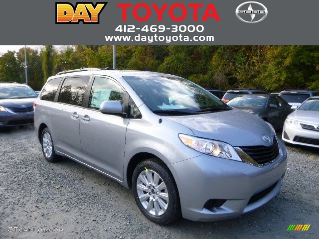 2014 Sienna LE AWD - Silver Sky Metallic / Light Gray photo #1