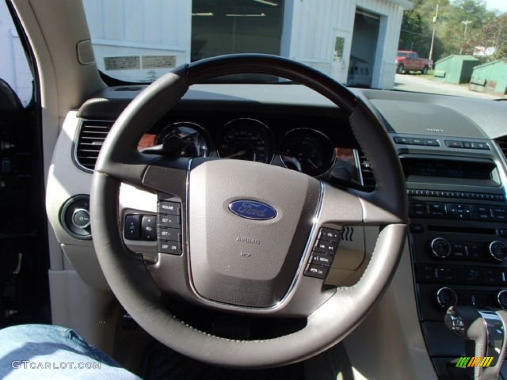 2012 Taurus Limited - Dark Blue Pearl / Light Stone photo #18