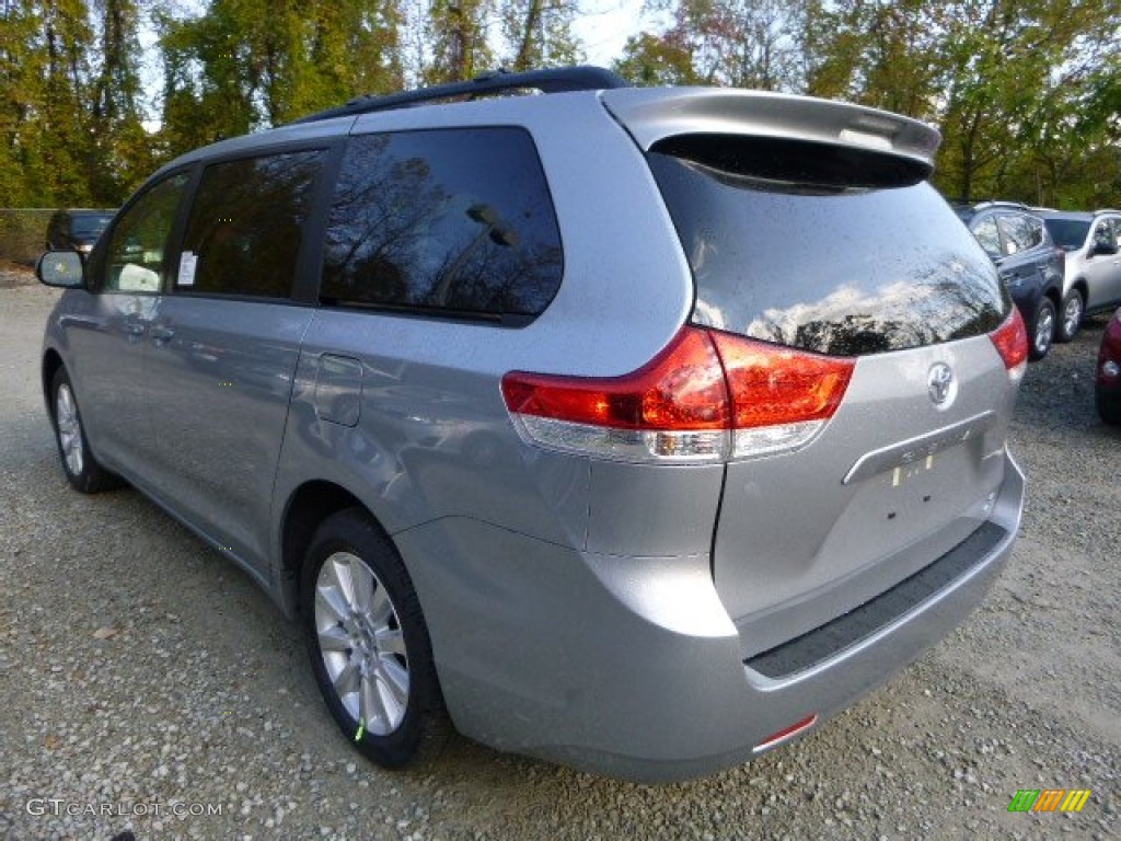 2014 Sienna LE AWD - Silver Sky Metallic / Light Gray photo #5