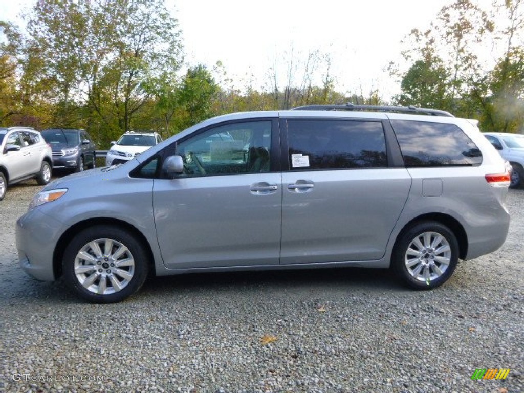 2014 Sienna LE AWD - Silver Sky Metallic / Light Gray photo #6