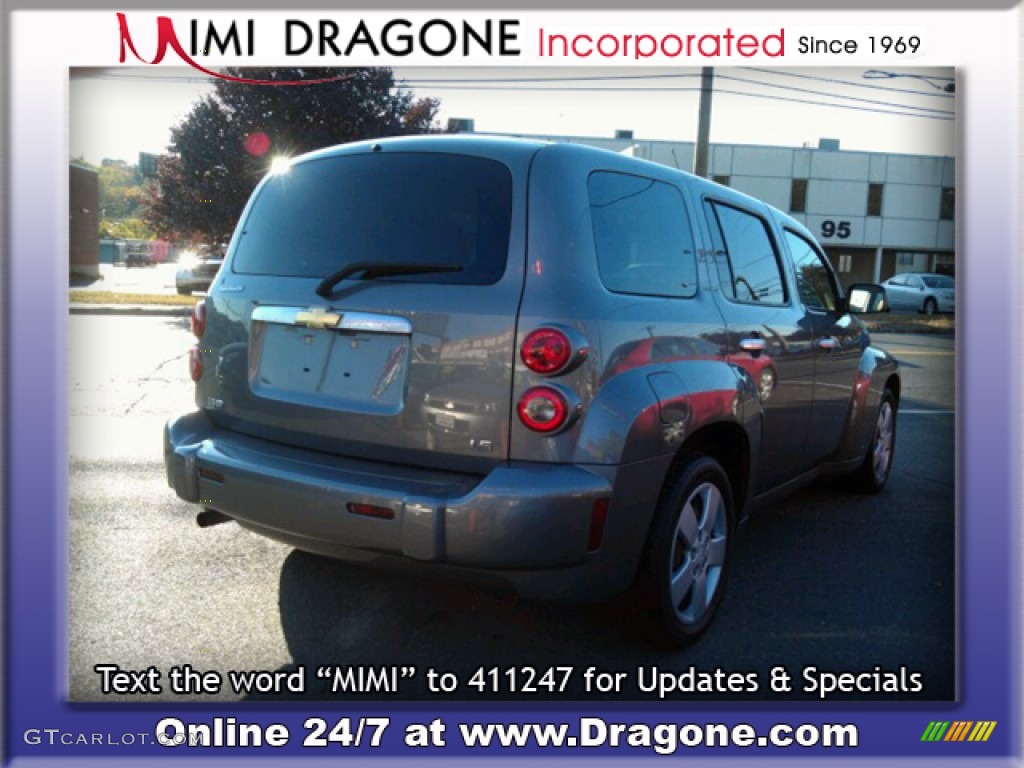 2007 HHR LS - Dark Silver Metallic / Gray photo #6
