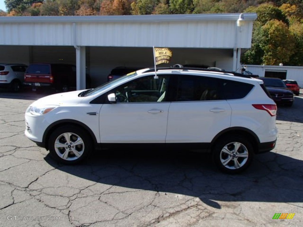 2013 Escape SE 2.0L EcoBoost 4WD - White Platinum Metallic Tri-Coat / Medium Light Stone photo #5