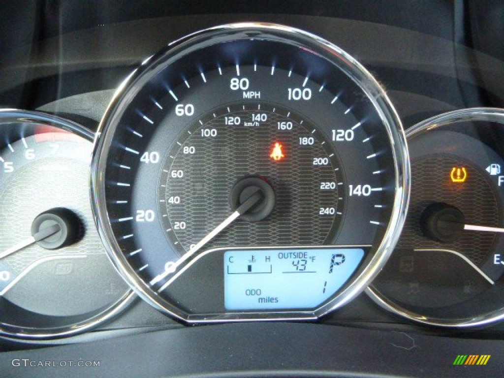 2014 Toyota Corolla LE Eco Gauges Photo #87102084