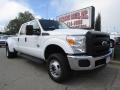 2011 Oxford White Ford F350 Super Duty XL Crew Cab 4x4 Dually  photo #79