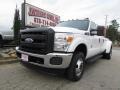 Oxford White 2011 Ford F350 Super Duty XL Crew Cab 4x4 Dually