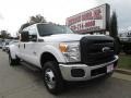 Oxford White - F350 Super Duty XL Crew Cab 4x4 Dually Photo No. 12