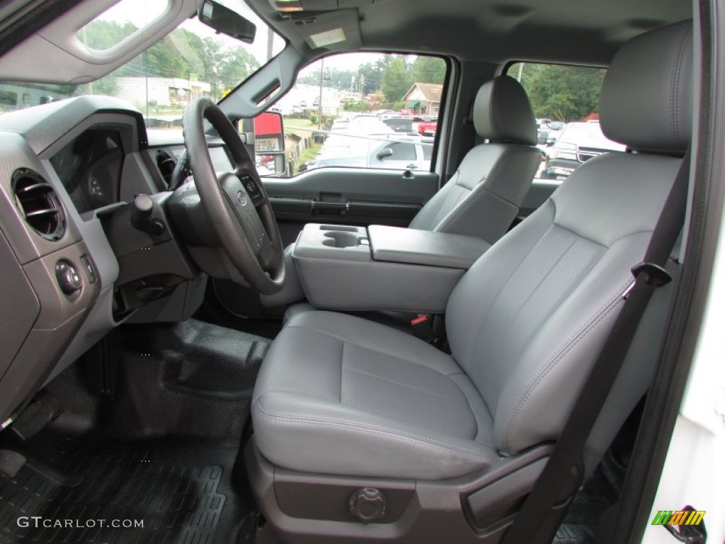 2011 Ford F350 Super Duty XL Crew Cab 4x4 Dually Interior Color Photos