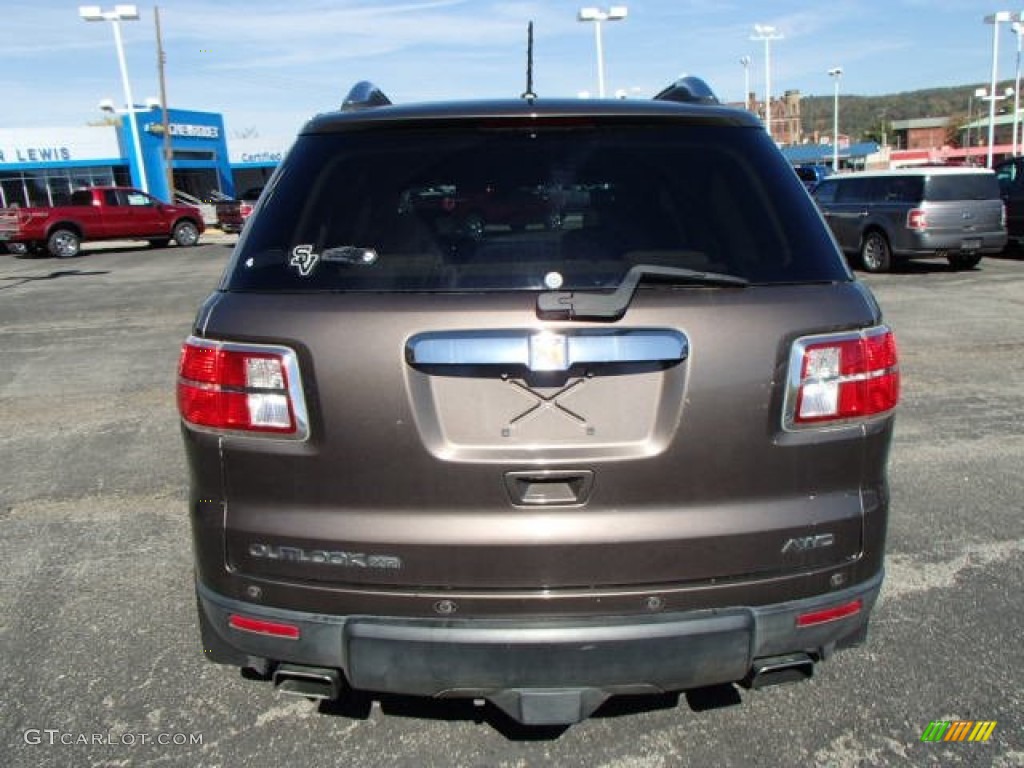 2008 Outlook XR AWD - Cocoa / Tan photo #7