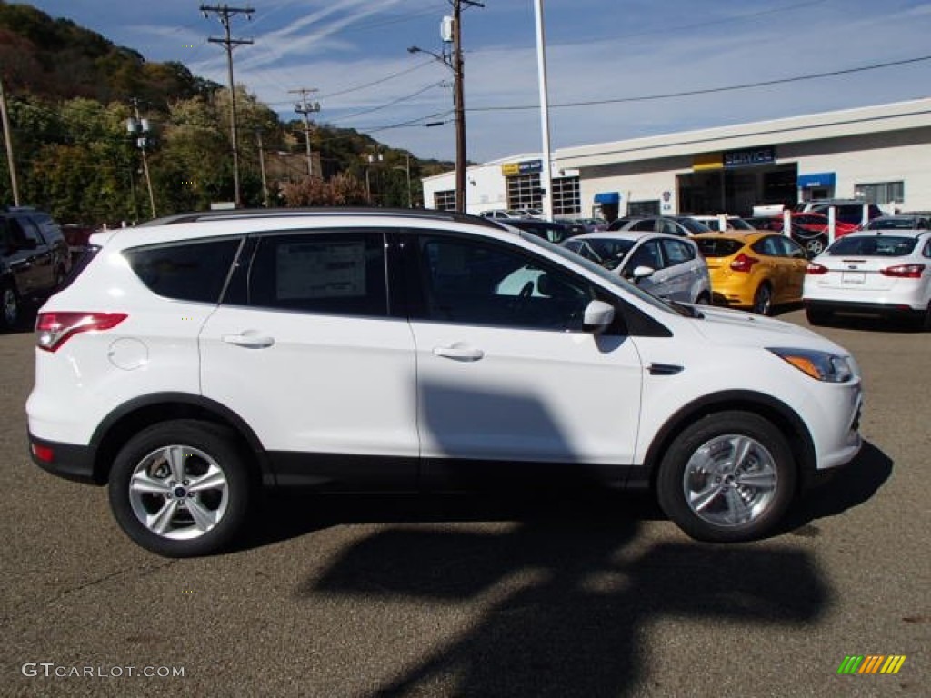 2014 Escape SE 1.6L EcoBoost 4WD - Oxford White / Charcoal Black photo #1