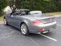 2007 Silver Grey Metallic BMW 6 Series 650i Convertible  photo #16