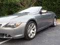 2007 Silver Grey Metallic BMW 6 Series 650i Convertible  photo #28