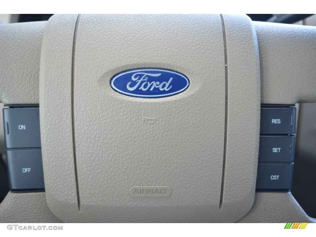 2006 F150 XLT SuperCab - Oxford White / Tan photo #16