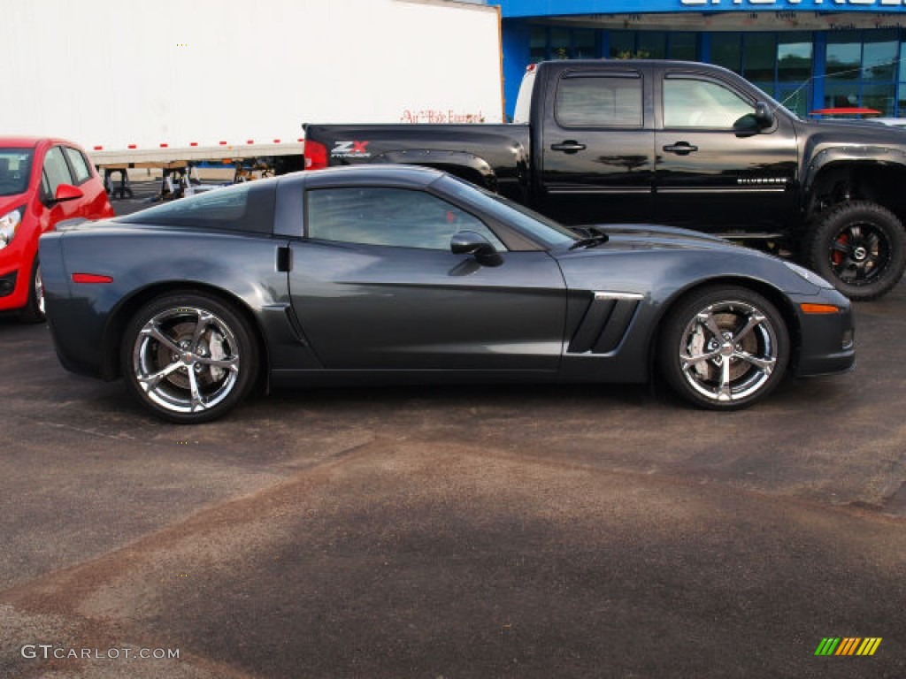 Cyber Gray Metallic Chevrolet Corvette