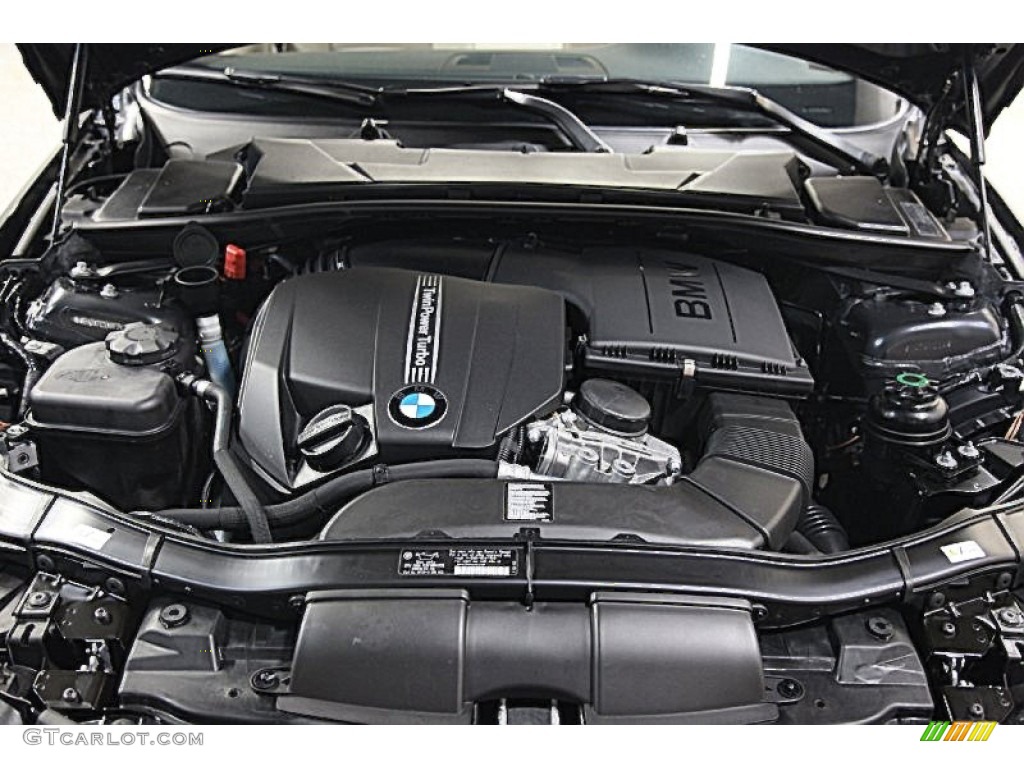 2011 3 Series 335i Convertible - Jet Black / Oyster/Black Dakota Leather photo #13