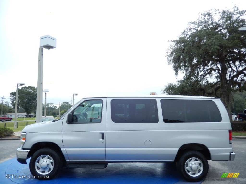 Ingot Silver Metallic 2013 Ford E Series Van E350 XLT Passenger Exterior Photo #87107707