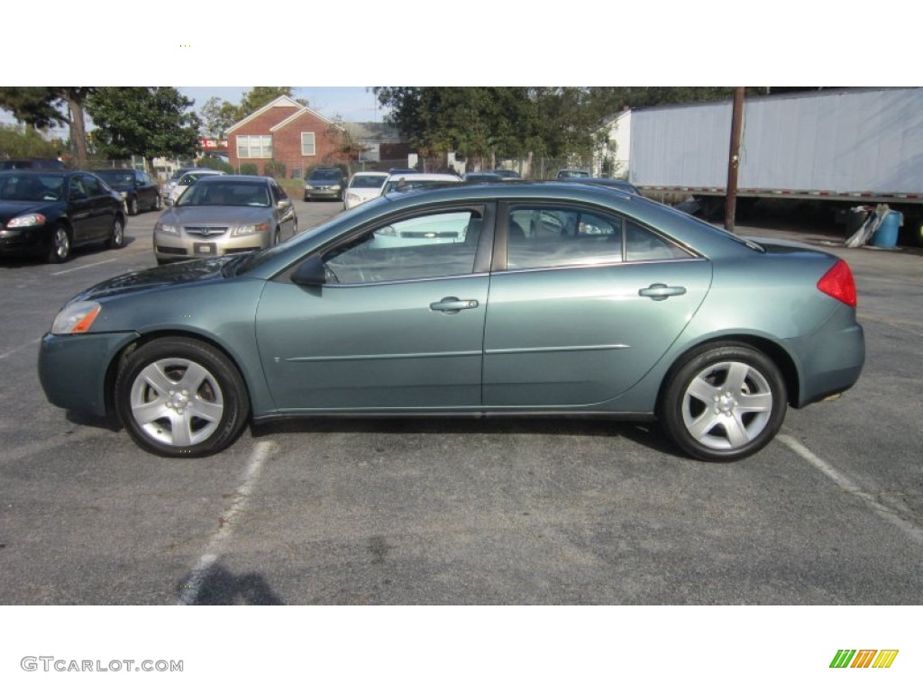 2009 G6 Sedan - Silver Green Metallic / Ebony photo #1