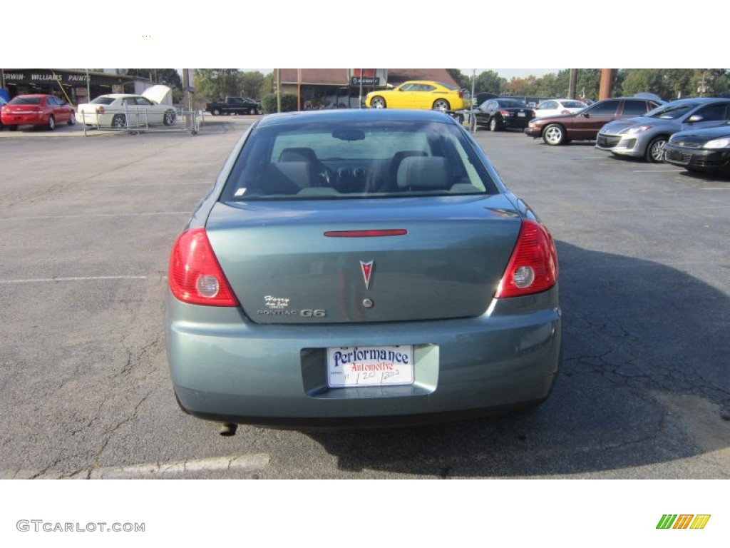 2009 G6 Sedan - Silver Green Metallic / Ebony photo #2