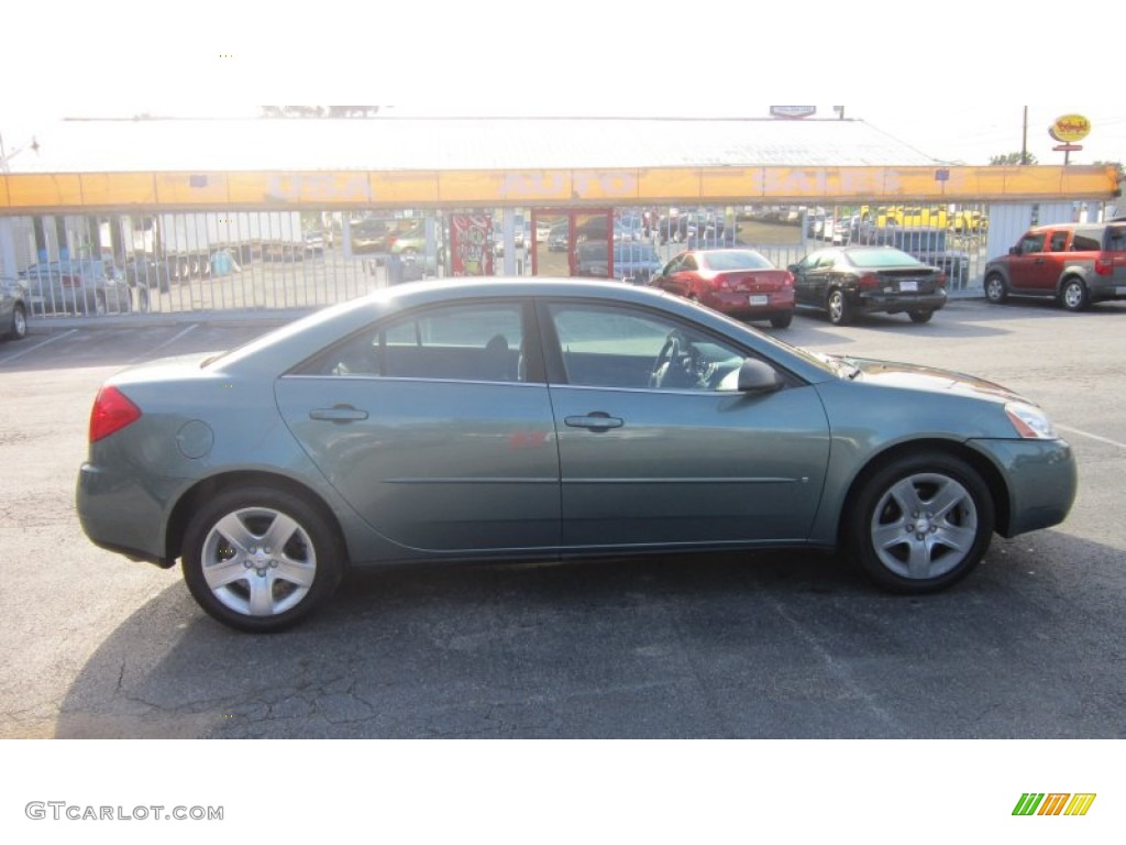 2009 G6 Sedan - Silver Green Metallic / Ebony photo #3