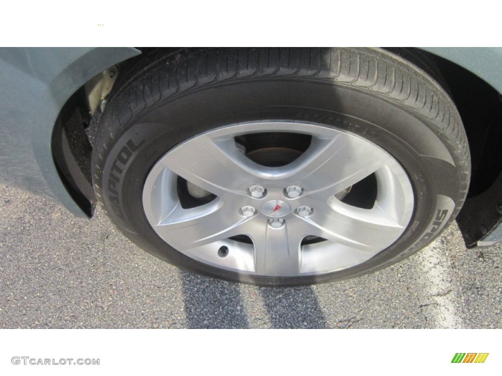 2009 G6 Sedan - Silver Green Metallic / Ebony photo #7
