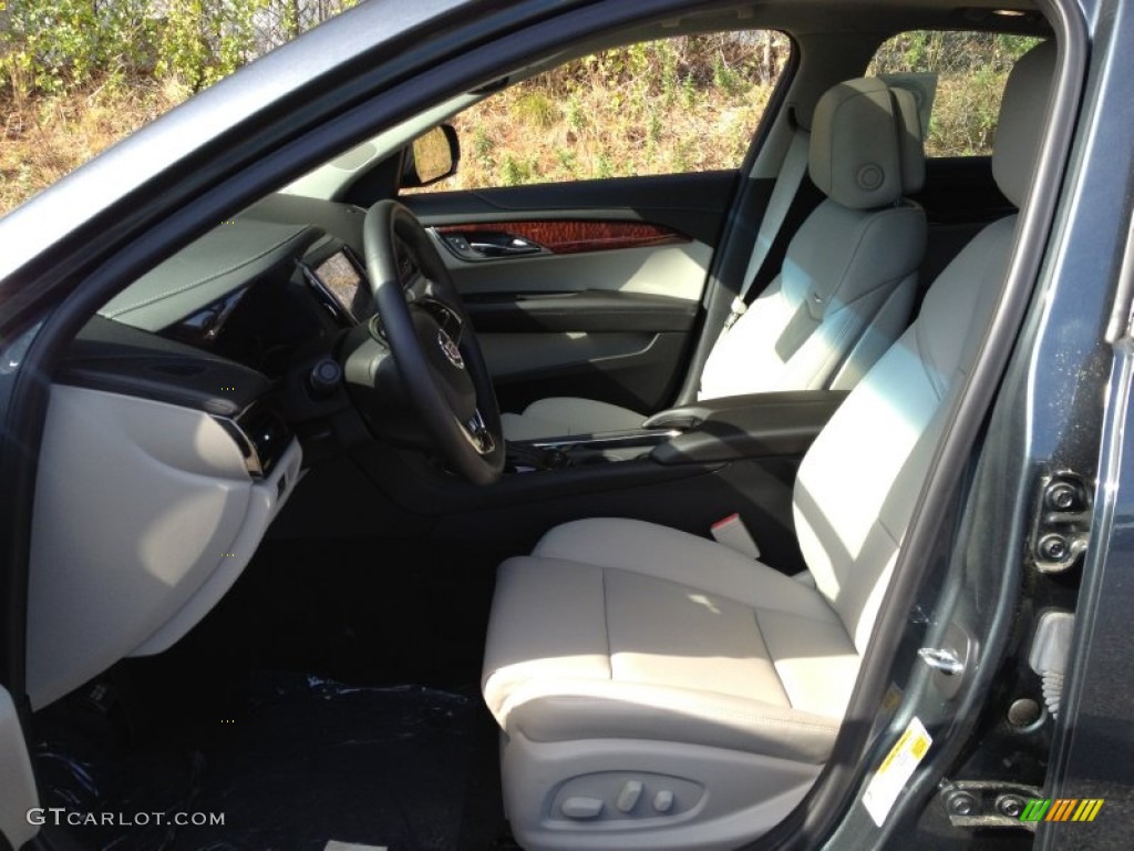 Light Platinum/Jet Black Accents Interior 2013 Cadillac ATS 3.6L Luxury AWD Photo #87108024