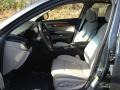 2013 Cadillac ATS Light Platinum/Jet Black Accents Interior Front Seat Photo