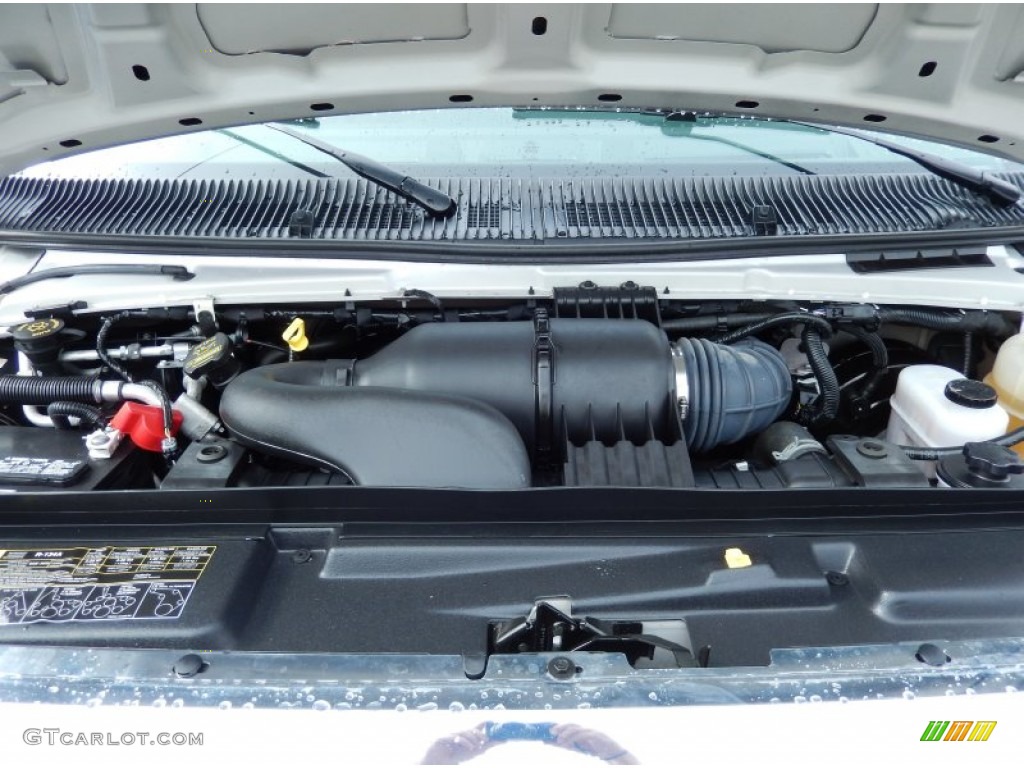 2013 Ford E Series Van E350 XLT Passenger 5.4 Liter Flex-Fuel SOHC 16-Valve Triton V8 Engine Photo #87108251