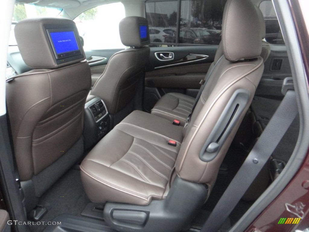 2014 Infiniti QX60 3.5 AWD Rear Seat Photo #87108687