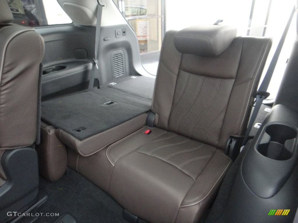 2014 Infiniti QX60 3.5 AWD Rear Seat Photo #87108737