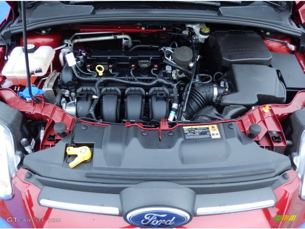2013 Ford Focus SE Hatchback 2.0 Liter GDI DOHC 16-Valve Ti-VCT Flex-Fuel 4 Cylinder Engine Photo #87108981