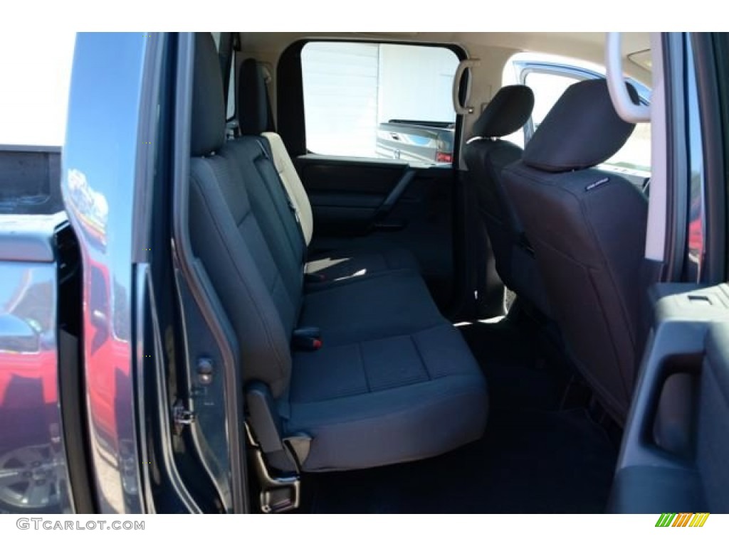 2013 Titan SV Crew Cab - Graphite Blue / Charcoal photo #13