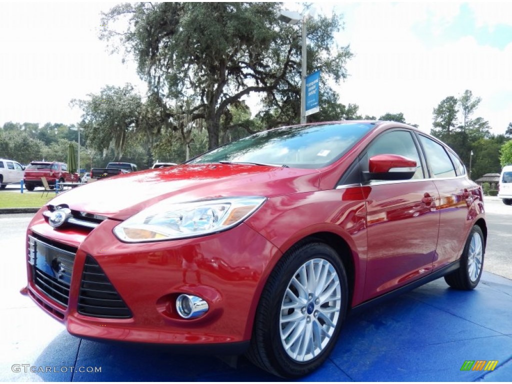 Red Candy Metallic Ford Focus