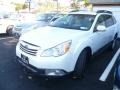 2012 Satin White Pearl Subaru Outback 2.5i Premium  photo #3