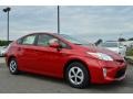 2013 Barcelona Red Metallic Toyota Prius Three Hybrid  photo #3