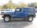 Deep Water Blue Pearl - Wrangler Unlimited Sport 4x4 Photo No. 4