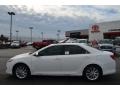 2013 Super White Toyota Camry XLE V6  photo #2
