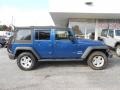 Deep Water Blue Pearl - Wrangler Unlimited Sport 4x4 Photo No. 8
