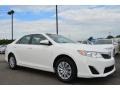 2013 Super White Toyota Camry L  photo #3