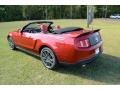 2010 Red Candy Metallic Ford Mustang GT Premium Convertible  photo #8